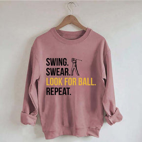 Swing Swear Look For Ball Repeat Sweatshirt