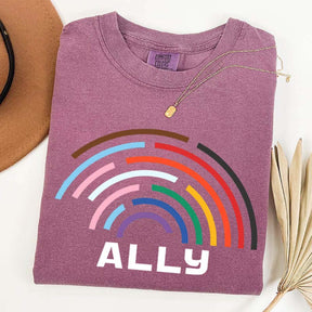 Comfort Colors LGBTQ Ally T-Shirt
