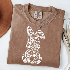 Lace Bunny Coquette Bow T-Shirt