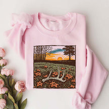 Nature Scene Hunting Season Sweatshirt
