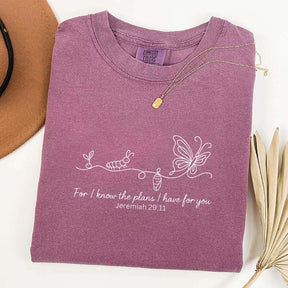 Jeremiah 29:11 Faith Transformation T-Shirt