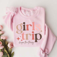 Girls Trip Cheaper Than Therapy Sweatshirt