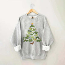 Dinosaurs Christmas Tree Sweatshirt