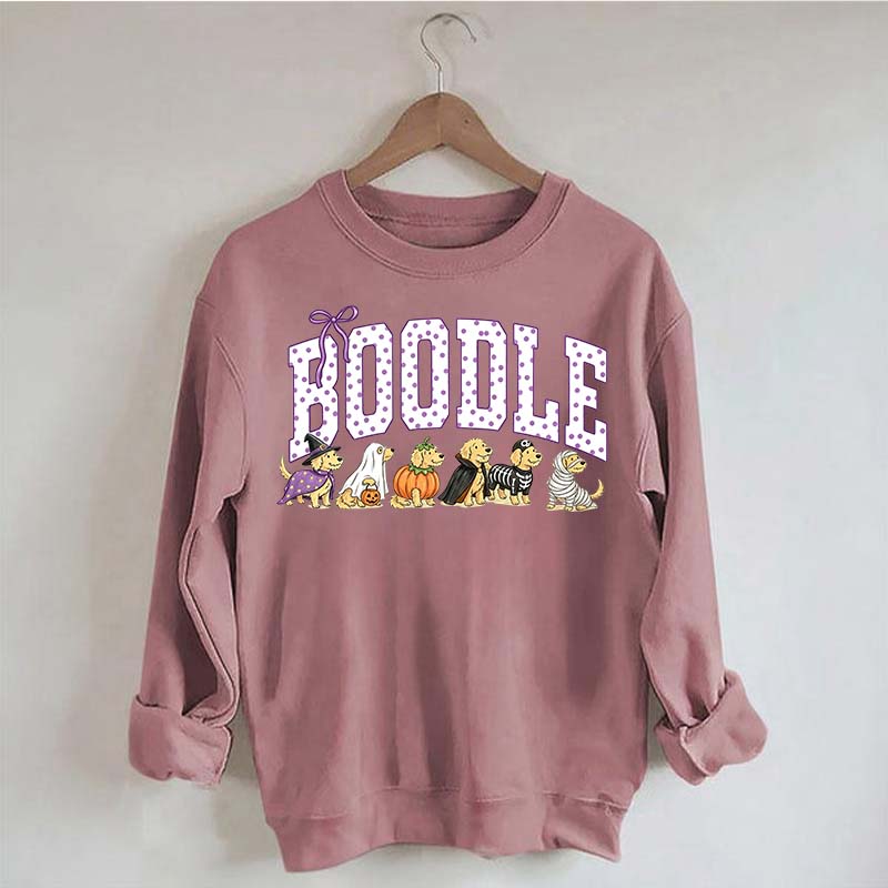 Halloween Goldendoodle Cute Dogs Sweatshirt
