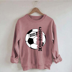 Custom Soccer Name & Number Sweatshirt