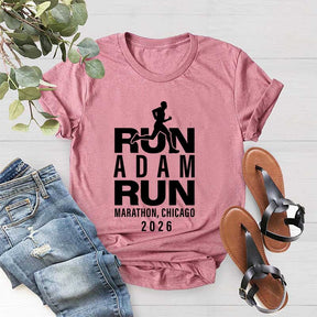 Custom Marathon Support T-Shirt