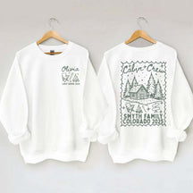 Group Cabin Camping Trip Sweatshirt