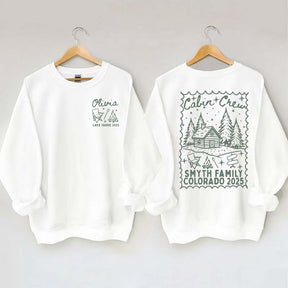 Group Cabin Camping Trip Sweatshirt