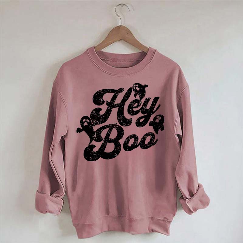 Retro Halloween Boo Sweatshirt