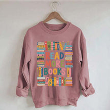 Read More Books Cute Librarian Sweatshirt