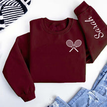 Custom Name Tennis Sweatshirt