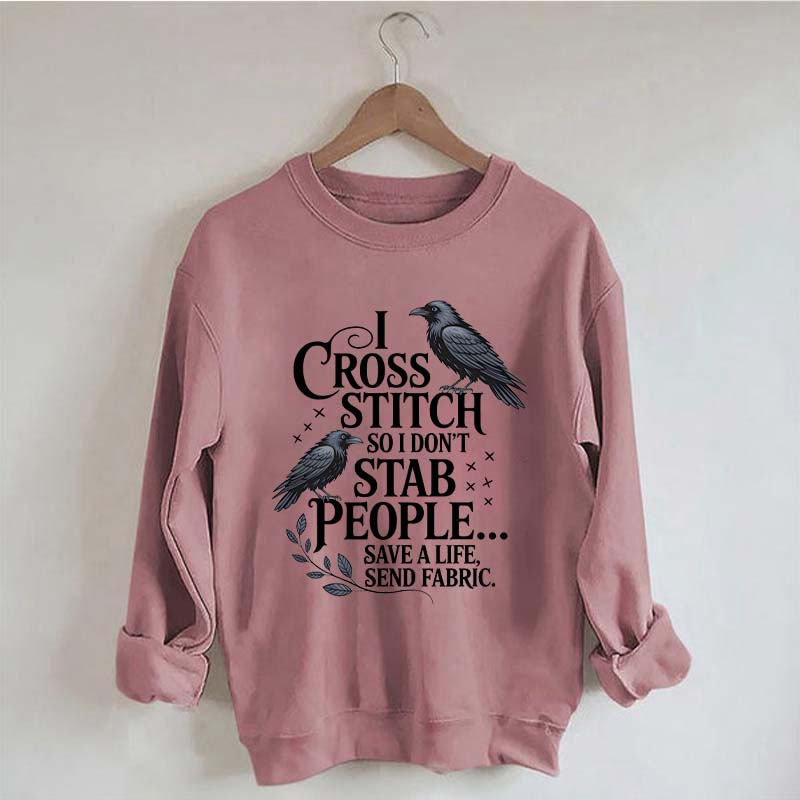 Cross Stitching Gift for Mom Sweatshirt