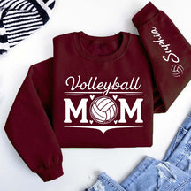 Personalized Volleyball Love Mom Sweatshirt