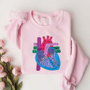 Heart Anatomy Sweatshirt