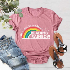 Vintage Take a Look Its in a Book T-Shirt