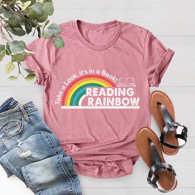 Vintage Take a Look Its in a Book T-Shirt