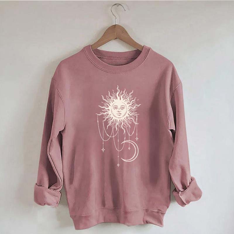 Widow's Bay Patricia Celestial Sun Moon Sweatshirt