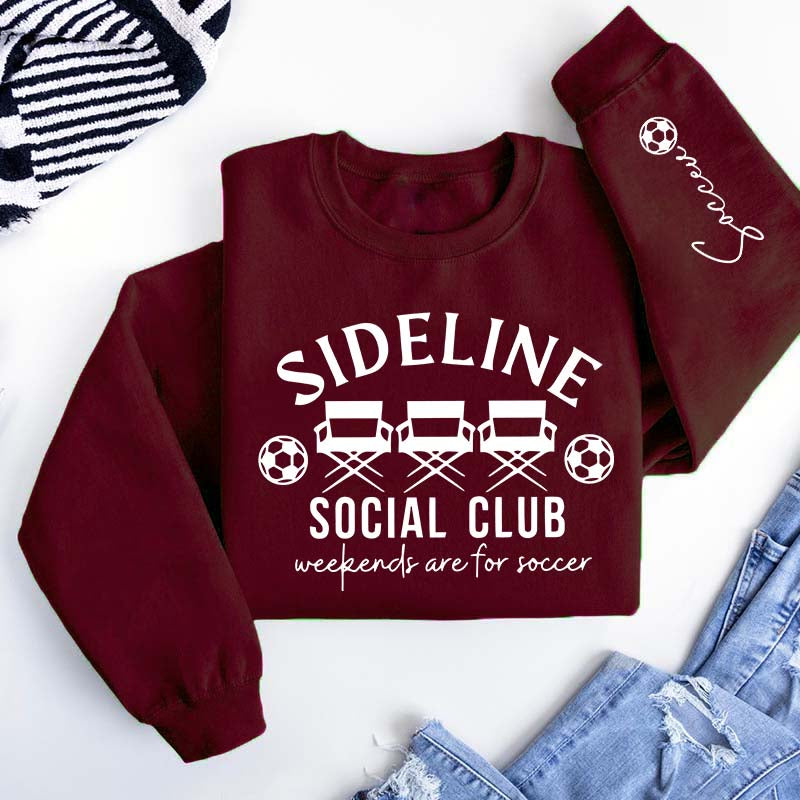 Personalize Sideline Social Club Sweatshirt