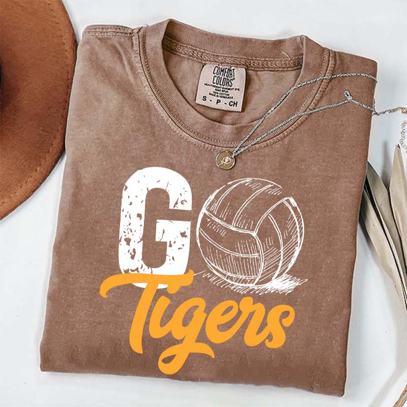 Custom Go Team Volleyball T-Shirt