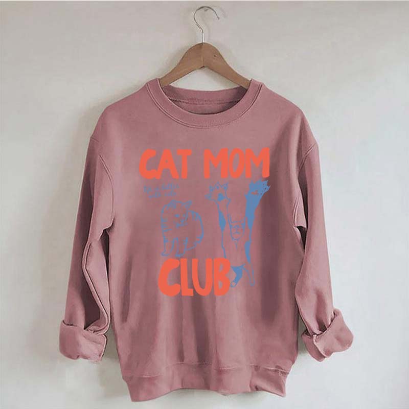 Funny Cat Mama Sweatshirt