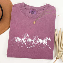 Wild Horses Running T-Shirt