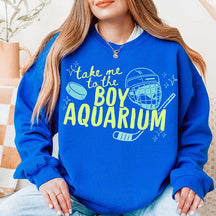 Take Me to the Boy Aquarium Hockey Sweatshirt