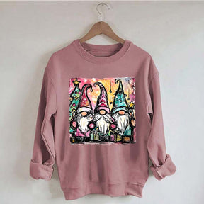 Christmas Gnome Art Sweatshirt