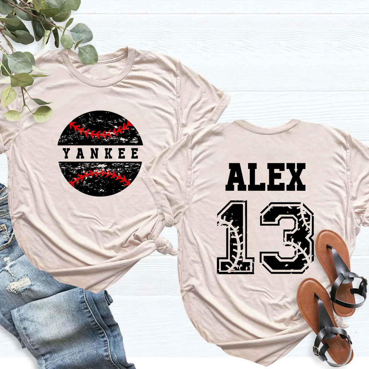 Custom Baseball Team T-Shirt