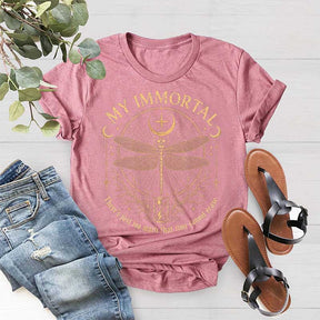My Immortal Dragonfly Celestial Moon T-Shirt
