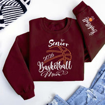 Senior Basketball Mom Sweatshirt