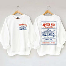 Custom Ski Club Bachelorette Sweatshirt