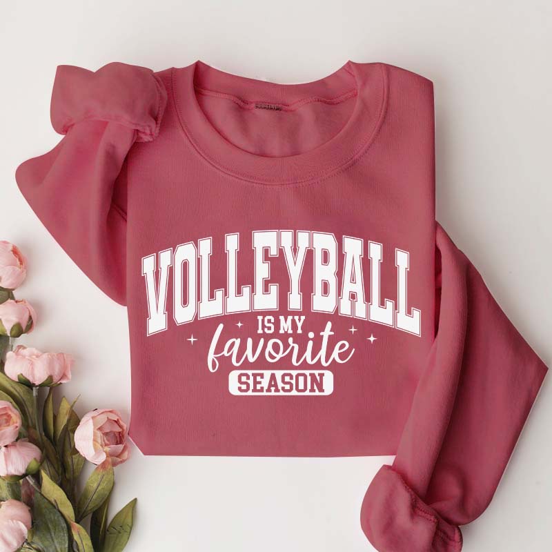 Cute Volleyball is my Favorite Season Sweatshirt