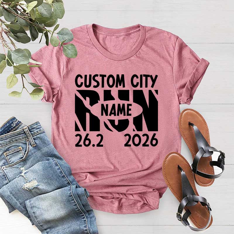 Custom Marathon T-Shirt