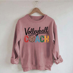 Comfort Color Volleyball Coach Sweatshirt