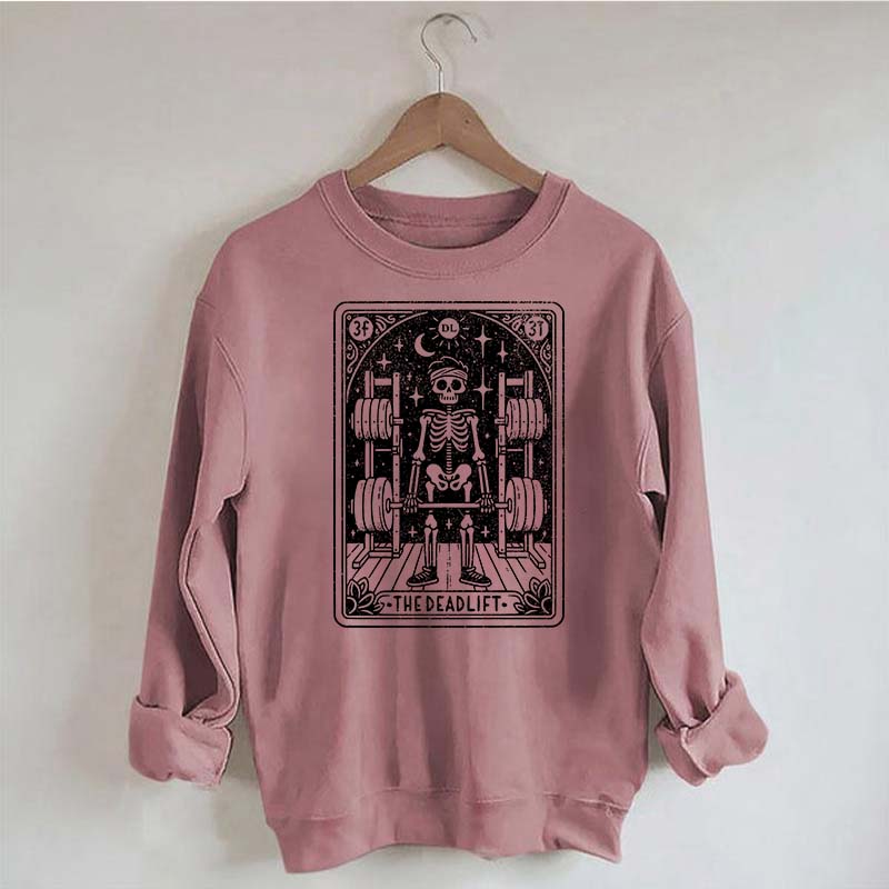 The Deadlift Tarot Card Sport Life Sweatshirt