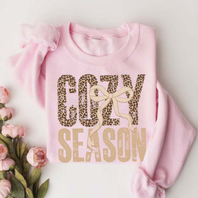 Leopard Fall Cozy Season Sweatshirt