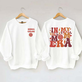 Personalized In My Volleyball Mom Era Sweatshirt