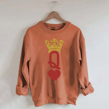 Queen Of Hearts Sweatshirt