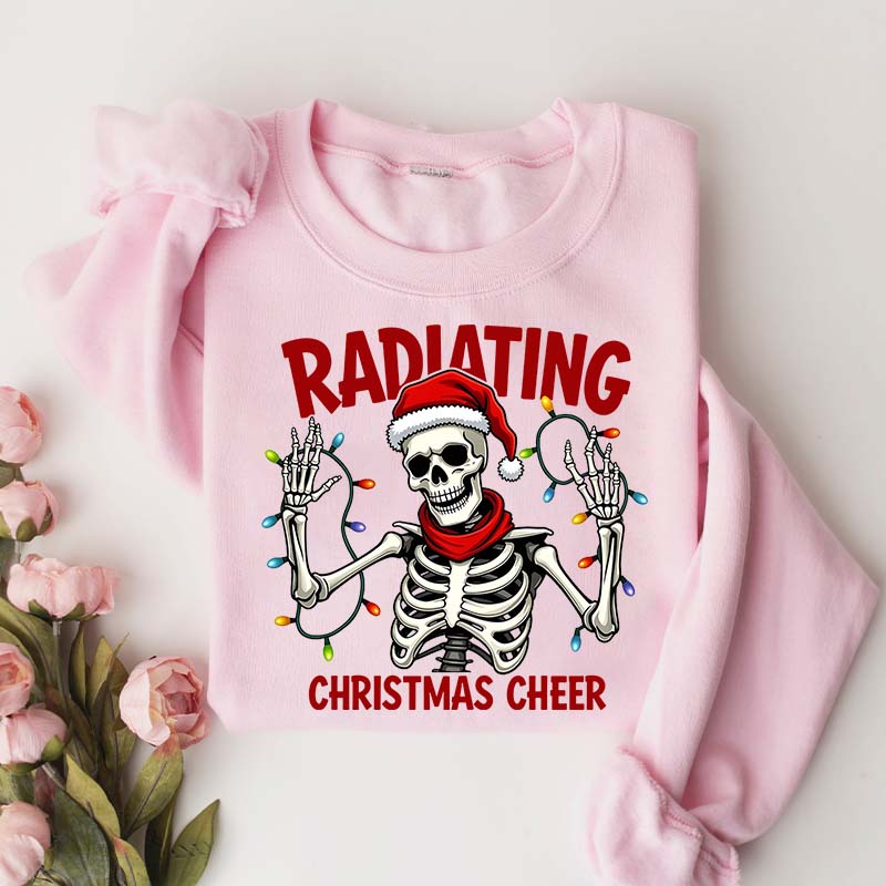 Radiating Christmas Cheer Sweatshirt