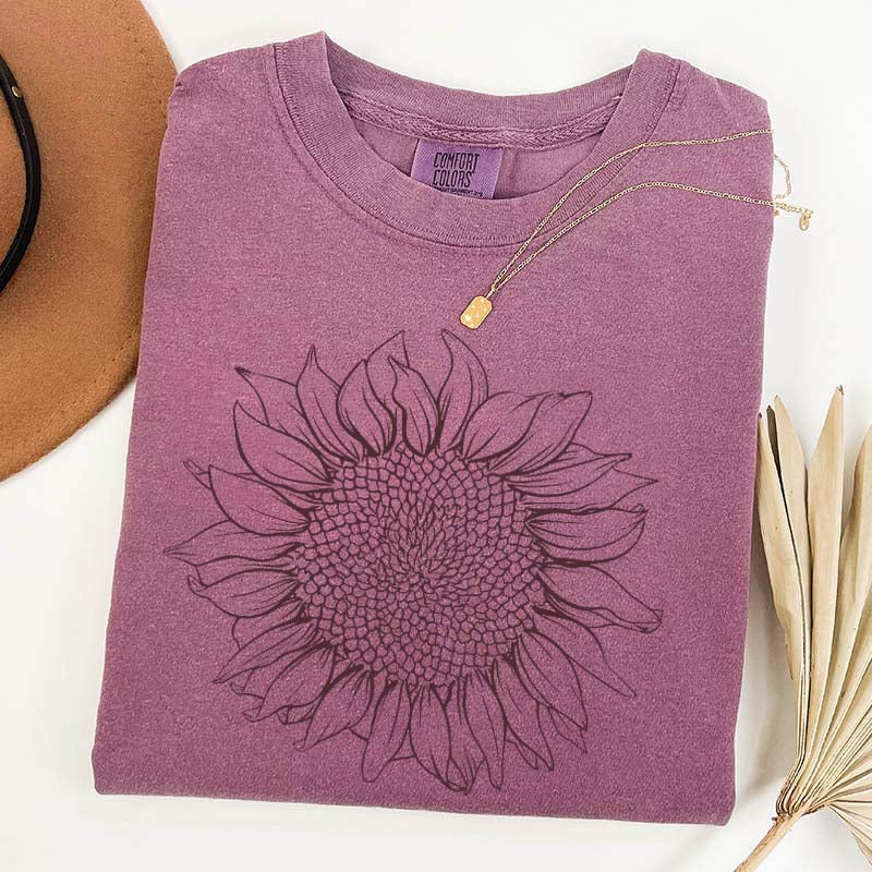 Comfort Colors Sunflower T-Shirt