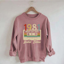Audiotape And Letter Graphic Sweatshirt
