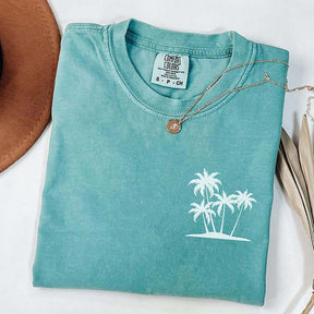 Cute Summer Beach Vacation Tree T-Shirt