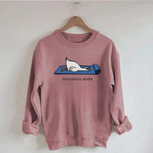 Silly Goose Yoga Savasana Mode Sweatshirt