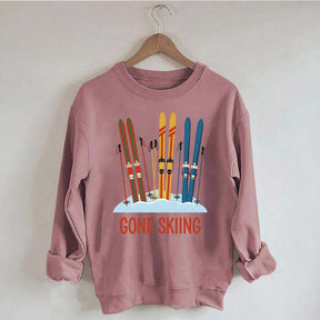 Retro Gone Skiing Sweatshirt