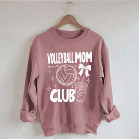 Custom Volleyball Mom Club Sweatshirt