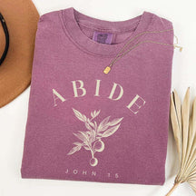 ABIDE Faith Based Streetwear T-Shirt