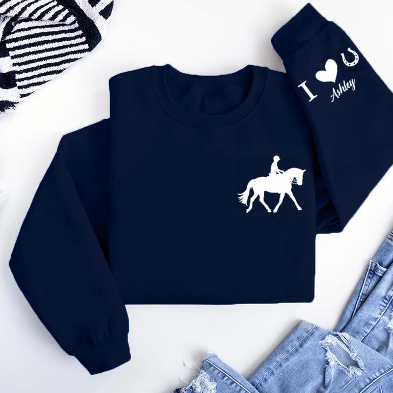 Personalized Horse Gifts Sweatshirt