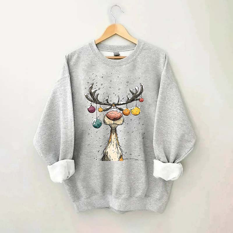 Vintage Reindeer Sweatshirt