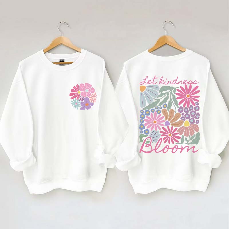 Comfort Colors Wildflower Mental Health Sweatshirt