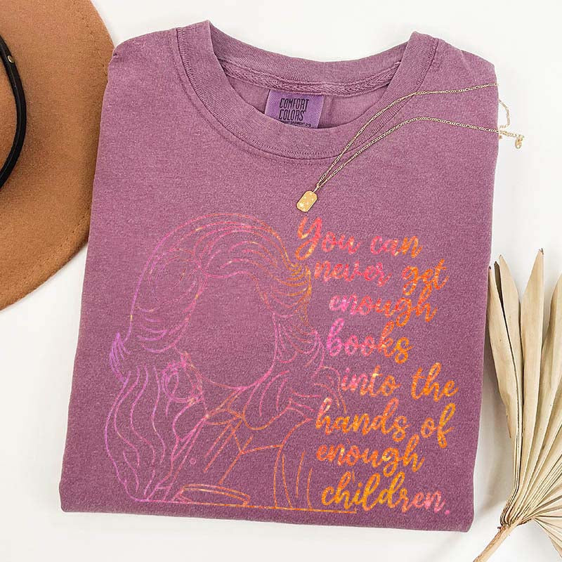 Book Dolly Parton Reading Enthusiast T-Shirt